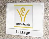 Praxisschild